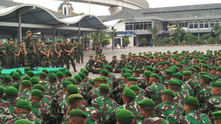 450 Prajurit Yonif 315/Garuda Jalankan Tugas Ke Perbatasan Indonesia- Papua Nugini