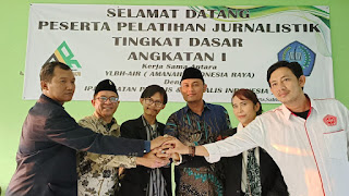IPJI Jakarta Barat Kolaborasi dengan LBH Almanah Indonesia Raya Gelar Pelatihan Jurnalis Tingkat Dasar